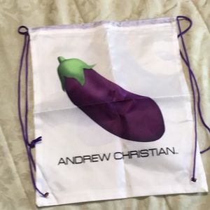 Andrew Christian EGGPLANT Backpack